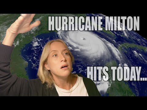 today the hurricane hits land | most worried I've ever been