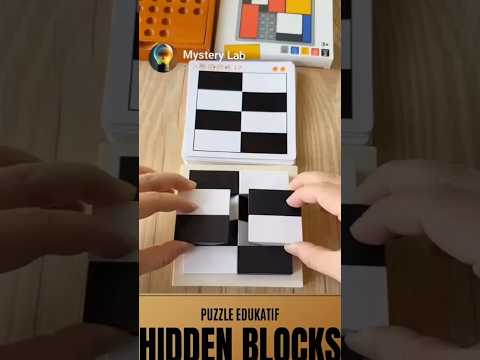 Permainan Balok yang Mengasah Imajinasi dan Logika #puzzle #tutorial #hiddenblock