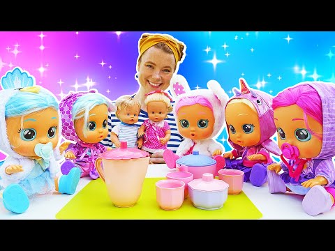 Puppen Video für Kinder - Zauberhafte Babys. Video mit Nenuco Puppen auf Deutsch