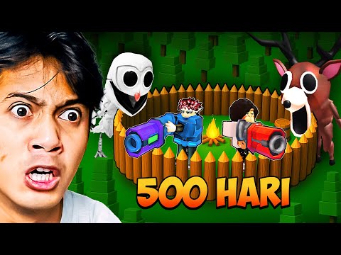 BERTAHAN 500 MALAM DI HUTAN MENGERIKAN! - 99 night in Forest【 Roblox 】