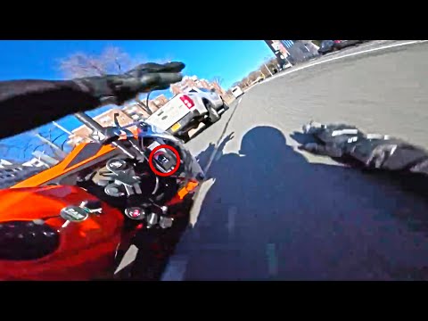 WHEN YOU THINK YOU'RE FAST AND THIS HAPPENS - Best Motorcycle Moments