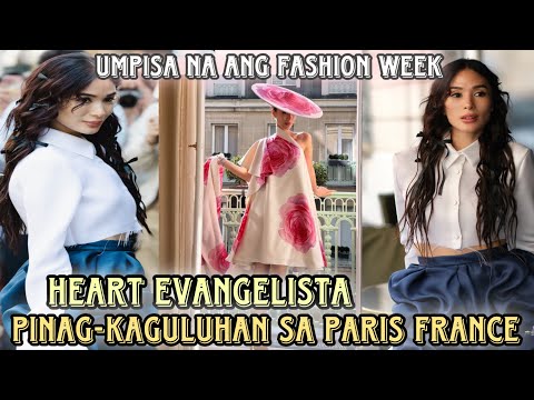Heart Evangelista pinagkaguluhan sa Fashion Week sa Paris | Isa sa pinakainaabangan na fashion Icon