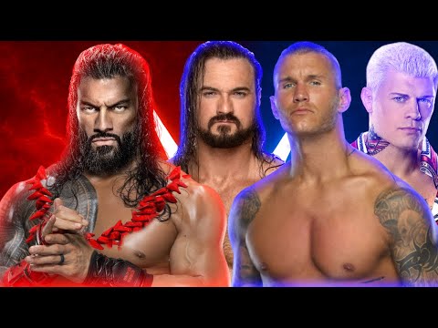 Roman Reigns Vs Randy Orton Cody Rhodes Drew McIntyre WWE 2K25