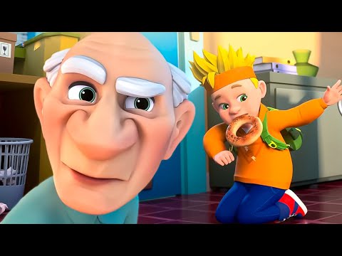 СуперСлавик и его дедушка  I Фиксики