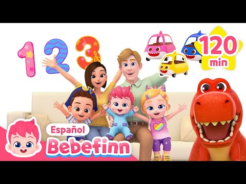 2 horas con Bebefinn | Tiburón Bebé, Johny Johny + más | Canciones Infantiles | Bebefinn en español