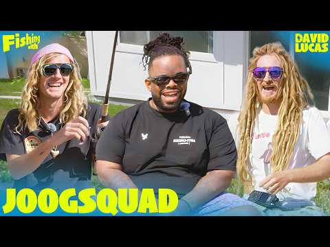JoogSquad the Chillest White Boys Ever | Fishing with David Lucas