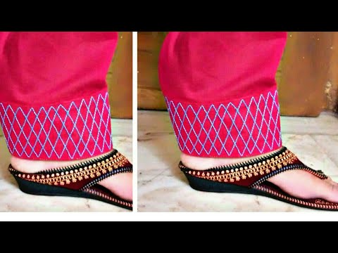 All salwar ki mohri design very easy method