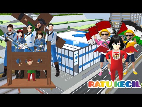Super Baby Celine selamatkan Yuta dan Mio di penjara markas tentara jahat #sakuraschoolsimulator