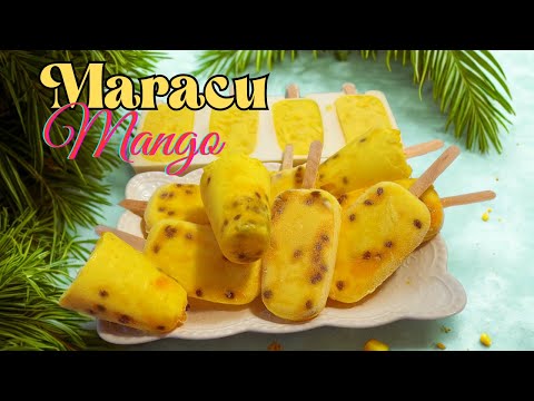 Helados MARACUMANGO Cremosos: ¡El Sabor ADICTIVO que Revolucionará tu Verano! 🥭💛 (Receta Fácil)