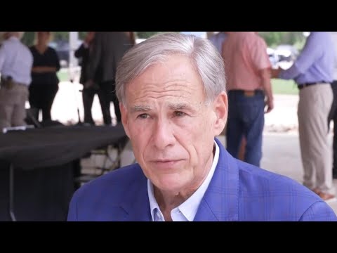 YouTube video thumbnail: Texas Gov. Greg Abbott Announces Relief Initiative for Flood Victims