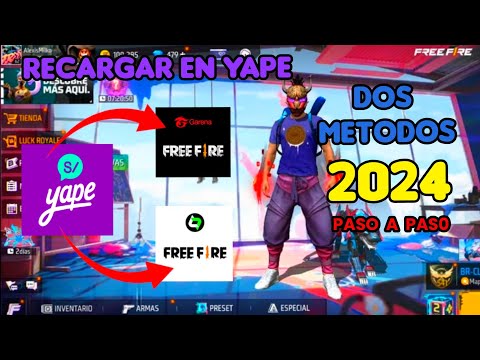 Dos métodos para hacer recargar de free fire en yape 2024 #garenafreefire #recargas #yaperecargas