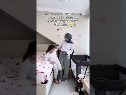 Annen seni de böyle uyandırsaydı nasıl hissederdin 🥰