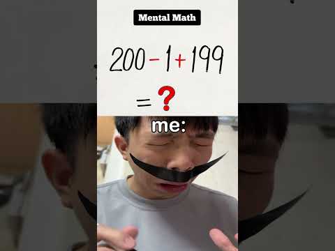 Do you know the answer to this math test #shorts