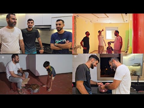 عراضة عند عبد الخالق و سعيدة و ها إصلاحات دار العرسان فين وصلات🏠