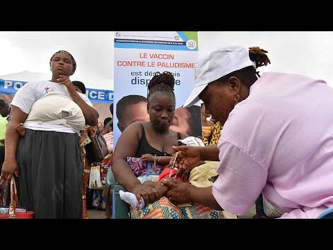 YouTube video thumbnail: Africa CDC Welcomes First Malaria Treatment for Babies as "Major Advance"