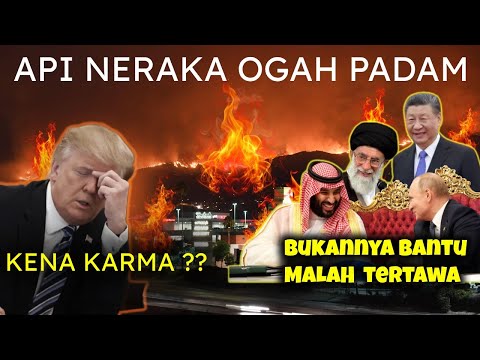 Los Angeles Kebakaran Lagi ! Amerika Terpaksa Minta Bantuan Iran sampai Rusia Tapi Malah ...