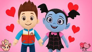 💘 ¡RYDER SE ENAMORA DE VAMPIRINA! Historia de amor y aventuras con PAW PATROL