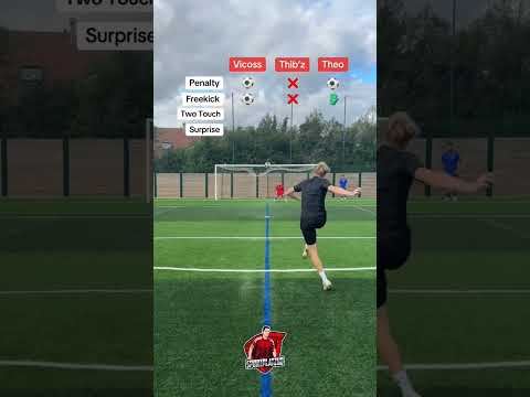 Surprise Freekick Challenge 😱