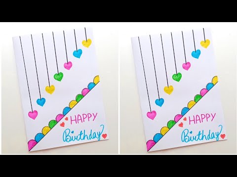 😍 So Cute 😍 birthday special card idea // birthday card for bestfriend // how to make birthday card