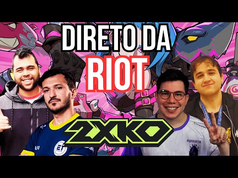 FOMOS JOGAR 2XKO NA RIOT E IR EMBORA