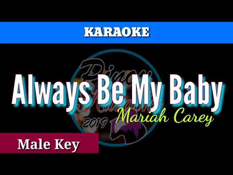 Always Be My Baby by Mariah Carey ( Karaoke : Male Key)