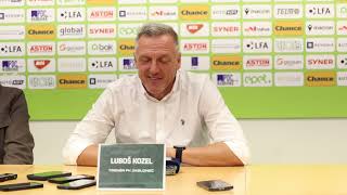 Luboš Kozel hodnotí zápas s Libercem