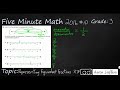 Understanding Equivalent Fractions