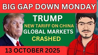 Nifty & Bank nifty prediction for tomorrow for monday | Trump 100% Tariff on CHINA