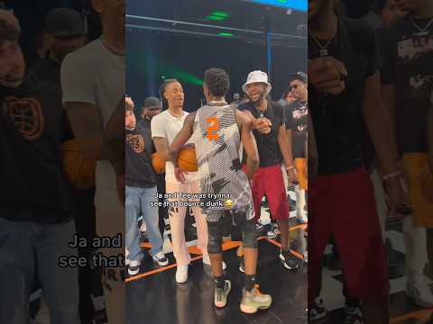 Ja Morant pulled up to my Dunk Contest 🔥🔥
