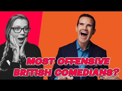 AMERICAN REACTS TO THE MOST OFFENSIVE BRITISH COMEDIANS | AMANDA RAE