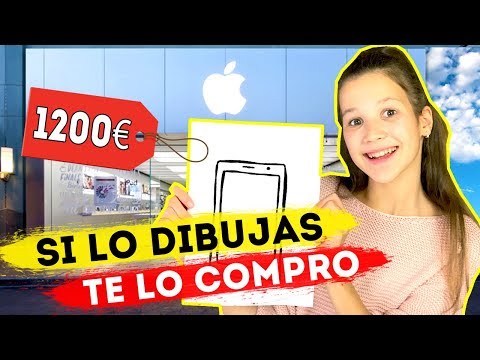 SI LO DIBUJAS TE LO COMPRO Challenge 🛍️GASTAMOS MUCHO DINERO? | Daniela Golubeva