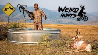 Watertank Antelope Hunting! Weird Hunts Episode 3!