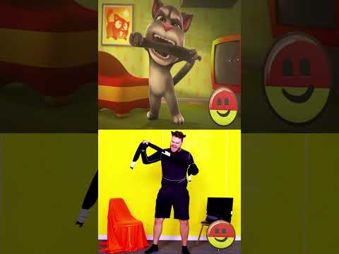 Talking Tom: Make me happy, pls!!!! #shorts