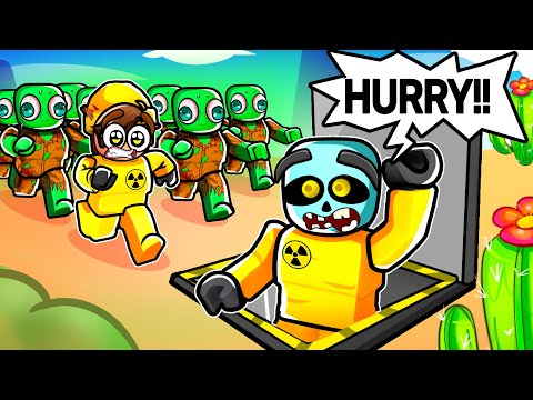 We Built THE STRONGEST BUNKER To Survive The Night in Roblox!