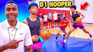 D1 Hooper Snuck Into My 6th Grade AAU Tryout!