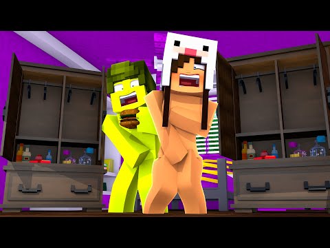 ALGUÉM PEGOU AS ROUPAS DA COELHA E RAZOR NO MINECRAFT !