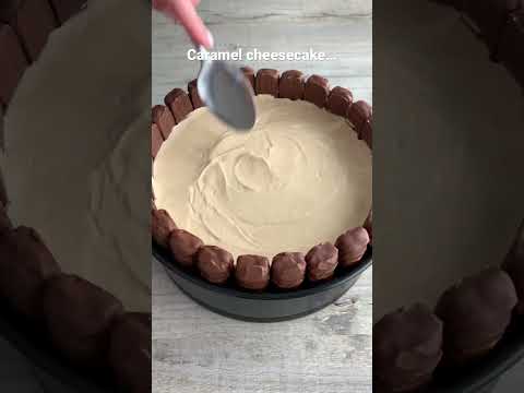 Would you eat this Twix cheesecake?