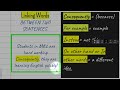 Linking Words and Text Strategies