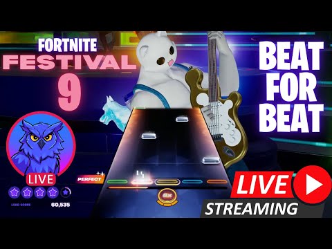 Beat For Beat 🎶 😸🎸 #fortnite #fortnitefestival #gaming #livestream