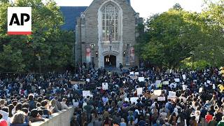 YouTube video thumbnail: Cornell Students Protest the University's Response to the Gang Rape Complaint