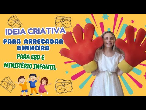 💵 Ideia criativa para ARRECADAR DINHEIRO para EBD e Ministério Infantil