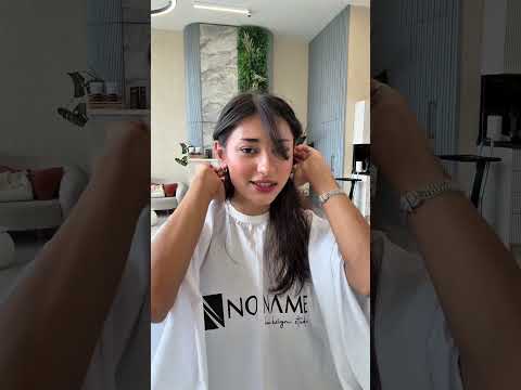 Saçımı Kestirdim 💇🏻‍♀️ wolf+buttefly cut #shorts
