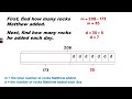 Understanding Word Problems and Reasonableness