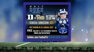 Duke vs  Pittsburgh Ticket Commercial