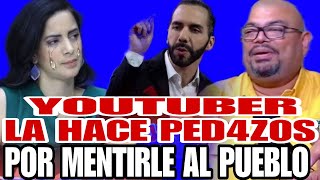 SANTO DIOS YOUTUBER LA HACE PED4ZOS POR MENTIRLE AL PUEBLO SALVADOREÑO LE BOTO EL SHOW