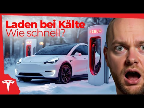 TEST: Tesla Model Y (BYD Akku) bei Kälte laden - überraschendes Ergebnis!