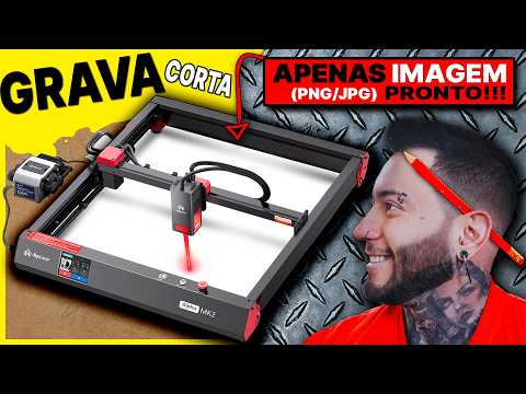 Como Ganhar Renda Extra com a Máquina Laser: PISO PERSONALIZADO, FOTO NO METAL, PEÇAS 3D EM MDF...