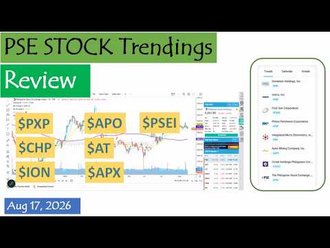PSE Stock Trendings Review: August 17, 2026
