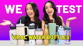Which VIRAL Water Bottle is the BEST? Merrell Twins