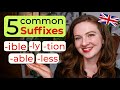 Understanding Suffixes in English
